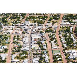 Aerial View of Main Charters Towers Area
