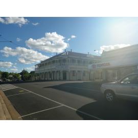 Royal Private Hotel and Charters Towers Toyota, Mosman Street Looking South West