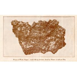 Prince of Wales Nugget: weight 143 oz 16 dwt - found by Crabb and Hoy