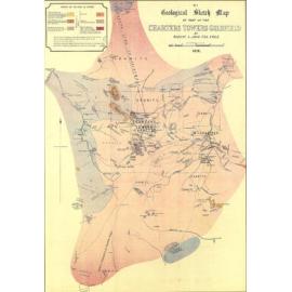 Geological Sketch Map of Part of The Charters Towers Goldfield