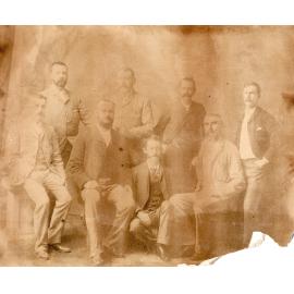Group of Men Including Joe Millican