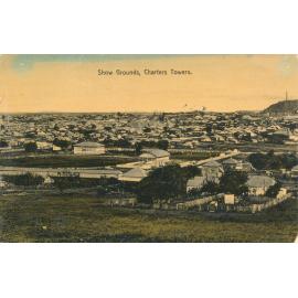 Showgrounds view from Buckland’s Hill 1910