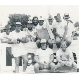The Crown Social Club Cricket team at 1986 Goldfield Ashes