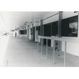 Railway Station platform c1980