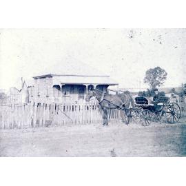 Mary Margaret Schinkel outside her house on corner of Gladstone and Millchester roads