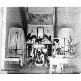 Men’s Ward at the Hospital, Christmas c1900