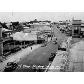 Gill street, 1939 from Pollard’s Building tower
