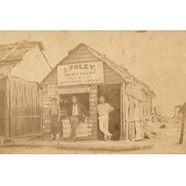 J Foley, Newsagent & Circulating Library 1870s