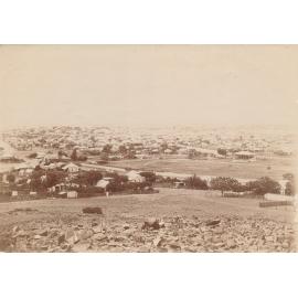 View from Buckland’s Hill over Showground