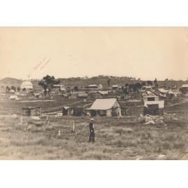 View of Charters Towers in the 1870s
