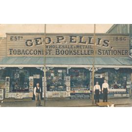 George P Ellis, Tobacconist, Bookseller & Stationer Store