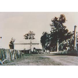 Pumping Station and Flying Fox Tower at Weir