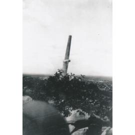 Chimney on Towers Hill being demolished 1942