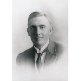 Studio portrait of man - Powell or Carrington family