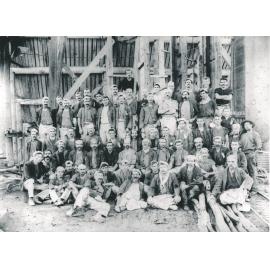 Marshall’s Queen miners, c 1900