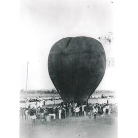 First hot air balloon ascent in Charters Towers - Miss Val & Gladys Van Tassell