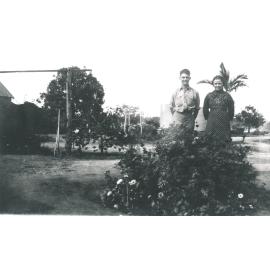 Joe Bell and Peggy Borello at Cardigan Station