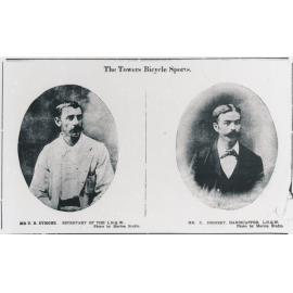 Towers Bicycle Sports: TB Symons and C Johnsey