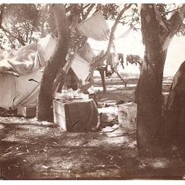 Pfeiffer family camp on the Burdekin River