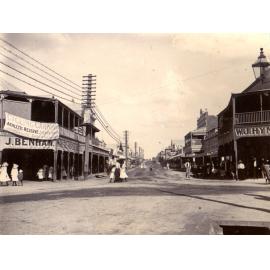 Intersection of Gill & Deane, looking east