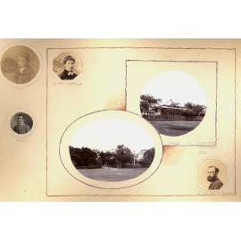 Collage of Ineson Family and home