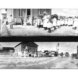Wedding of Edith Gluyas and Arthur Dean 1909 Central Methodist Church