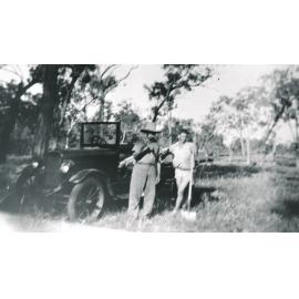Jupiter Mosman and Alex Crow at Sandy Creek, near Dottswood Station