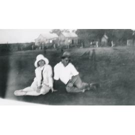 “Nana and Grandad at house”