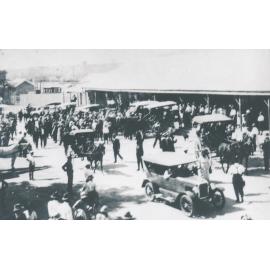 Railway Station, c1920