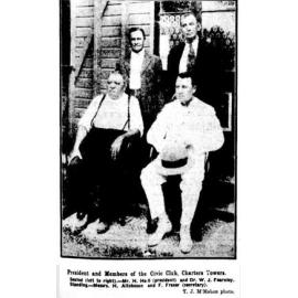 Portraits of People of Charters Towers from Brisbane Courier Special Dec 1925