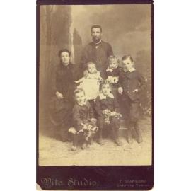 Family of Donald Campbell Macpherson & Ann Fisher 1887