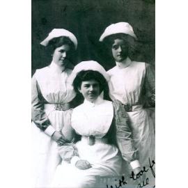 Nursing friends of Olive Foxlee (nee Towner) 1911