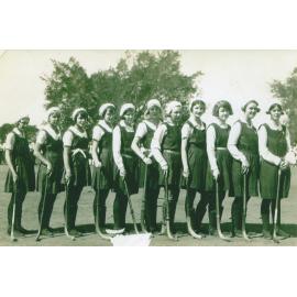Charters Towers Hockey ‘B’ team Girls 1920s
