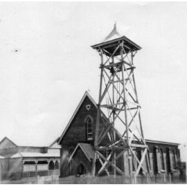 Church of Christ and Bell Tower, 1956