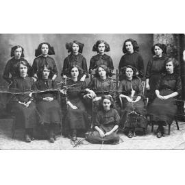 Members of Daking Smith’s Millinery Department, 1916