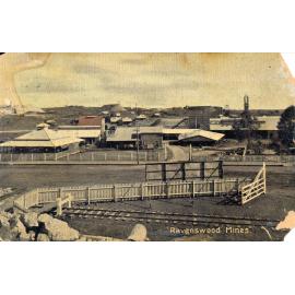 View of Ravenswood Mines and Railway Line, 1909