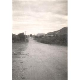 A road leading out of Charters Towers near Towers Hill