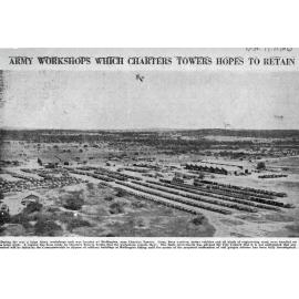 Army Workshops Which Charters Towers Hopes to Retain