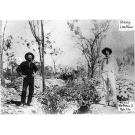 Will Carrington and Mining Warden at Liontown Mine the day it was registered