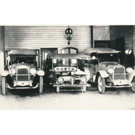 Ambulance Vehicles on Display at the Ambulance Centre, Gill Street
