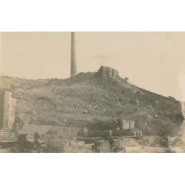 Pyrites Works in ruins, Brown’s Monument Chimney standing