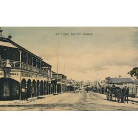 Gill Street at the Intersection of Church Street, Looking West