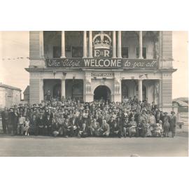 Coronation Celebrations, City Hall, Mosman Street, 1953