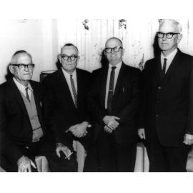 School of Mines Graduates at retirement of David Morris in 1964 at Newcastle