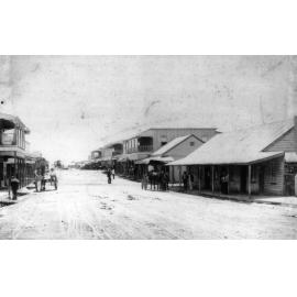 Mosman Street looking north near Gard’s Clubhouse hotel