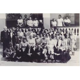 Back to Charters Towers Celebrations taken outside Royal Hotel, 1947
