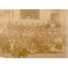 Miners at Marshall’s Queen Gold Mine 01/12/1908