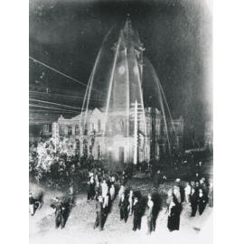 Fire Brigade Outside the Post Office, 1901