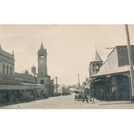 Looking east down Gill Street from Mosman Street