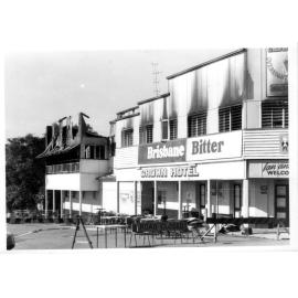 Crown Hotel after Fire, 1982